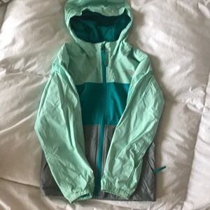 Kids size 7/8 North Face rain jacket